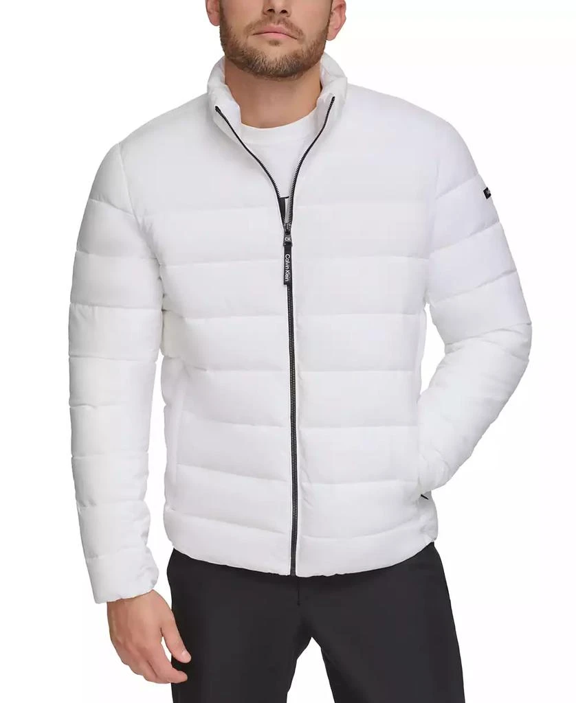 Calvin Klein Men's Quilted Infinite Stretch Water-Resistant Puffer Jacket 4