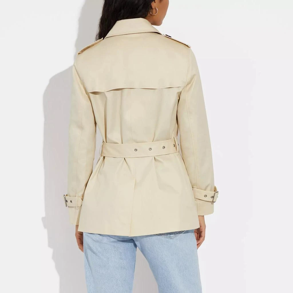 Coach Solid Short Trench 4