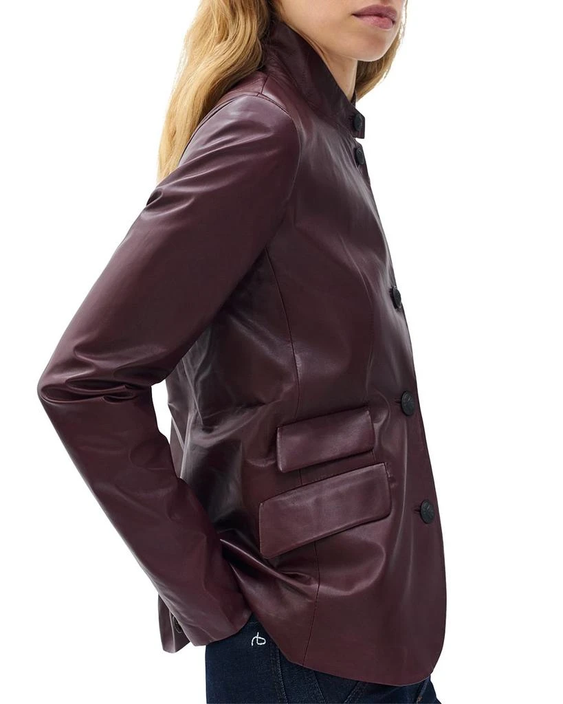 Rag & Bone Slade Leather Blazer 4
