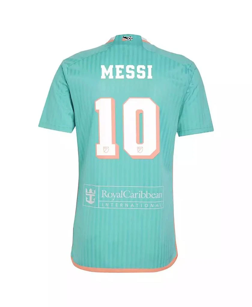Adidas Men's Lionel Messi Aqua Inter Miami CF 2024 Archive Replica Player Jersey 2