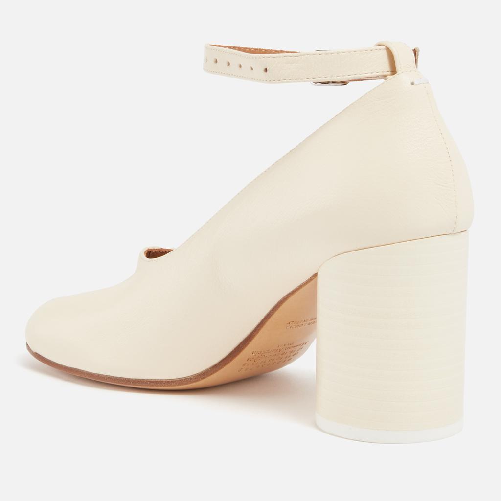 MAISON MARGIELA Women's Tabi Nappa Leather Heeled Pumps