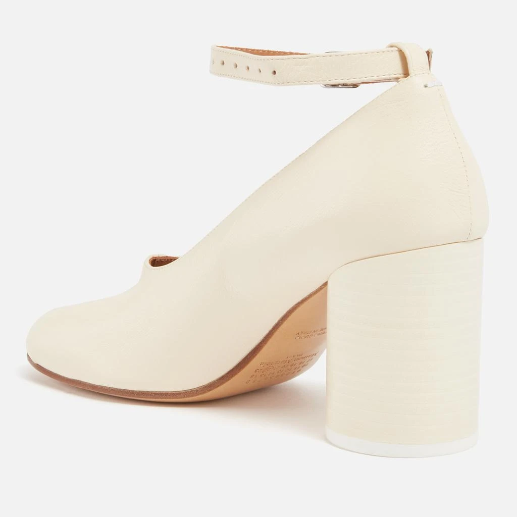 MAISON MARGIELA Women's Tabi Nappa Leather Heeled Pumps 2