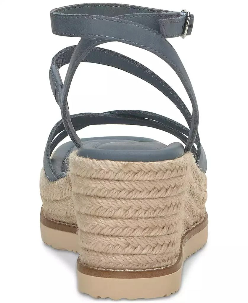 Lucky Brand Women's Carolie Strappy Espadrille Wedge Sandals 3