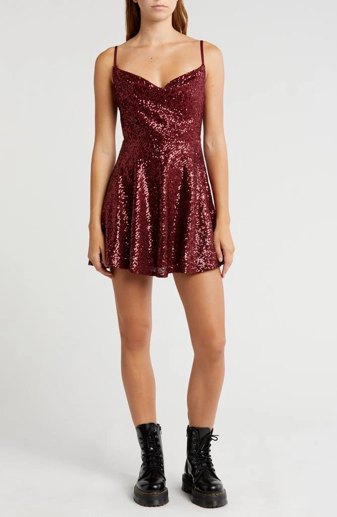 Abound Sequin Minidress 1