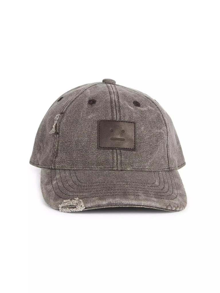 Acne Studios Cunov Canvas Distressed Cap 3