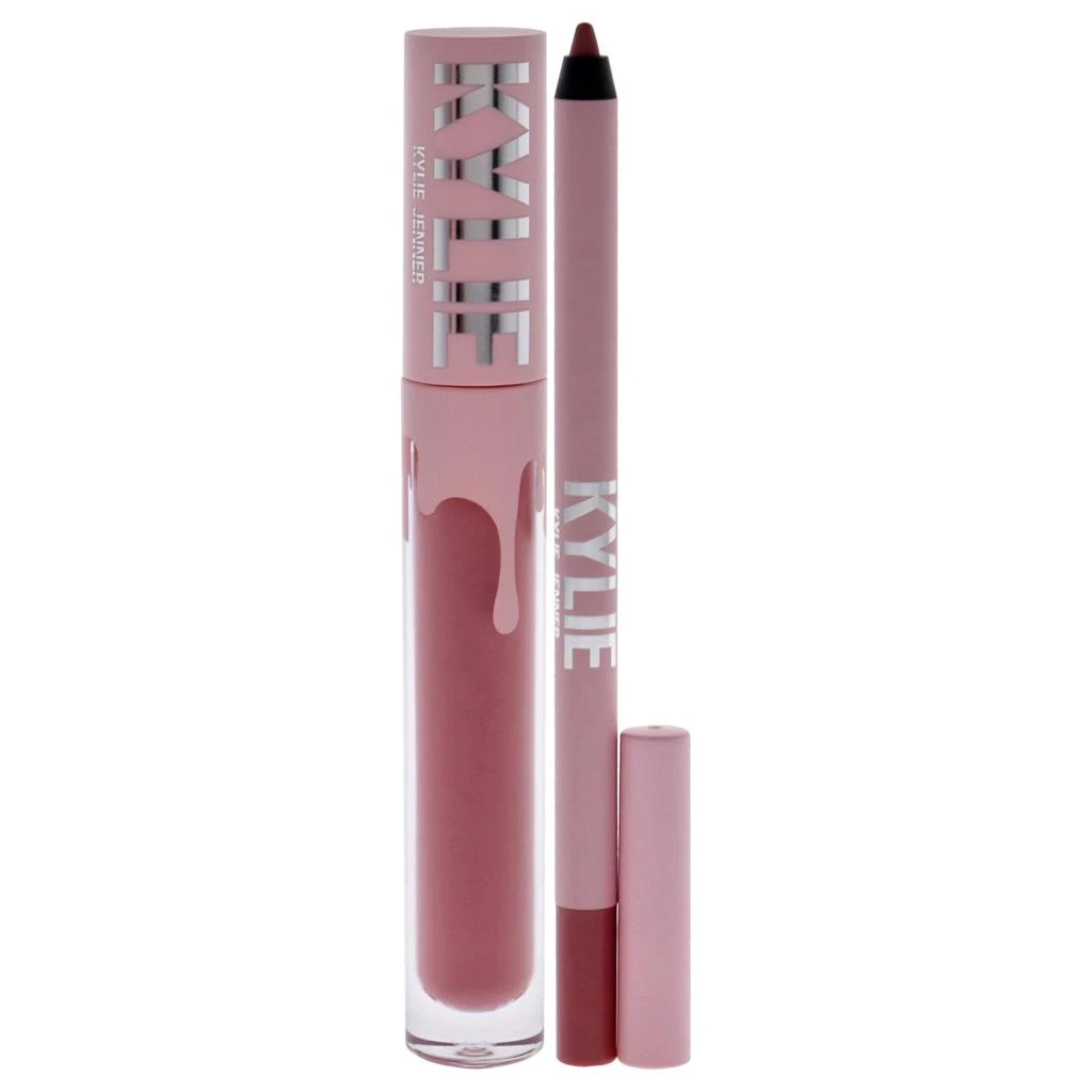 Kylie Cosmetics Velvet Lip Kit - 305 Harmony by  for Women - 2 Pc 0.10oz Velvet Liquid Lipstick, 0.039oz Lip Liner 2