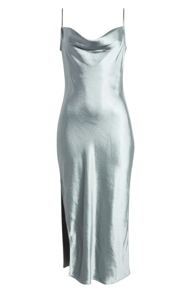 Open Edit Cowl Neck Satin Slipdress 6