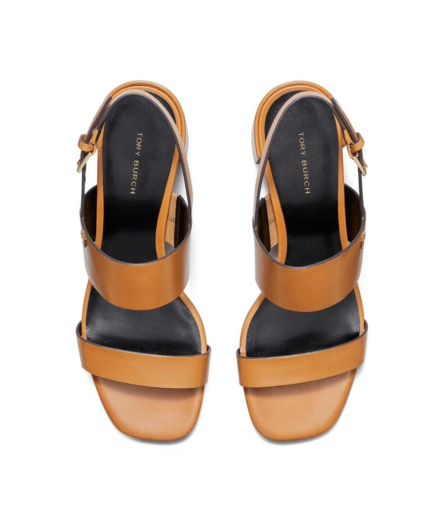 Tory Burch 50 mm Double T Heel Sandals 2