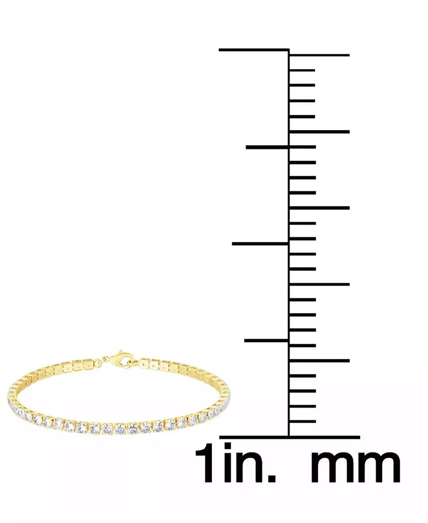 Macy
s Cubic Zirconia (8.82 ct. t.w.) Laydown Bracelet 2