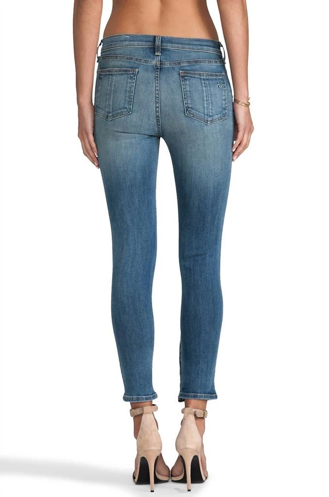 Rag & Bone Zipper Capri In Shredded 3