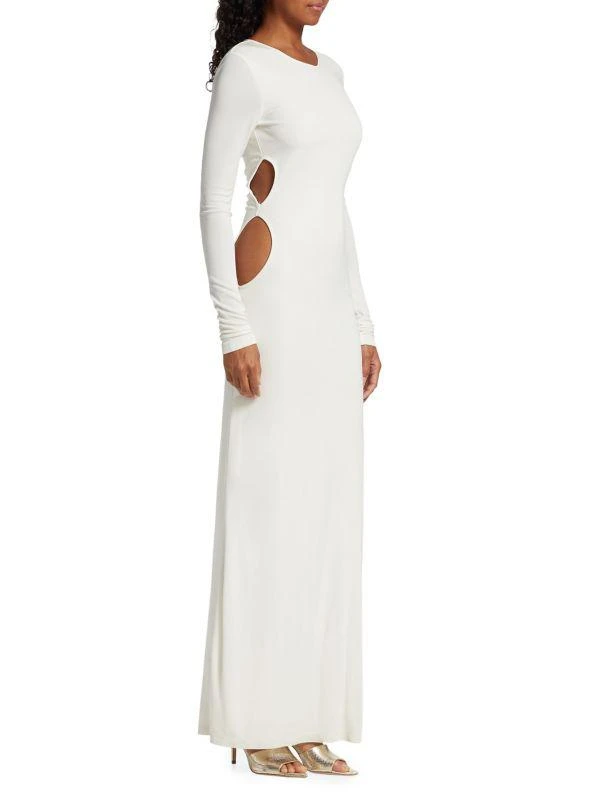 Zeynep Arçay Infinity Cut-Out Jersey Maxi Dress 3