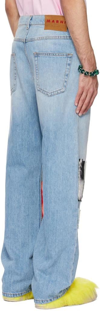 Marni SSENSE Exclusive Blue Jeans 3