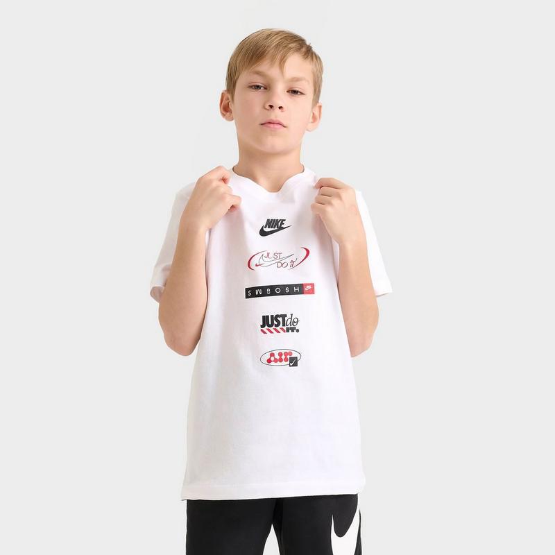 nike multi logo t shirt