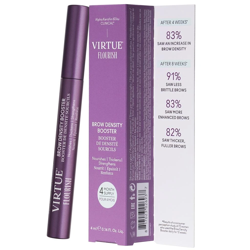 VIRTUE VIRTUE Flourish Brow Density Booster 0.14 fl. oz 5