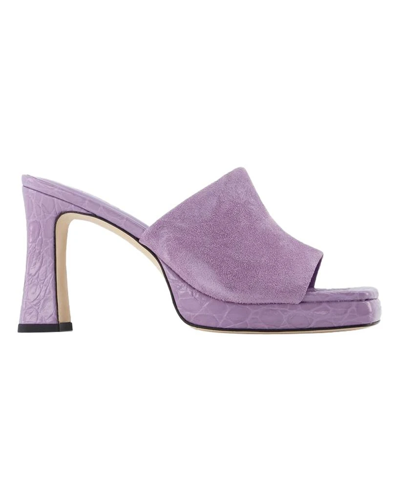 by FAR Beliz Mule -  - Purple - Leather 1