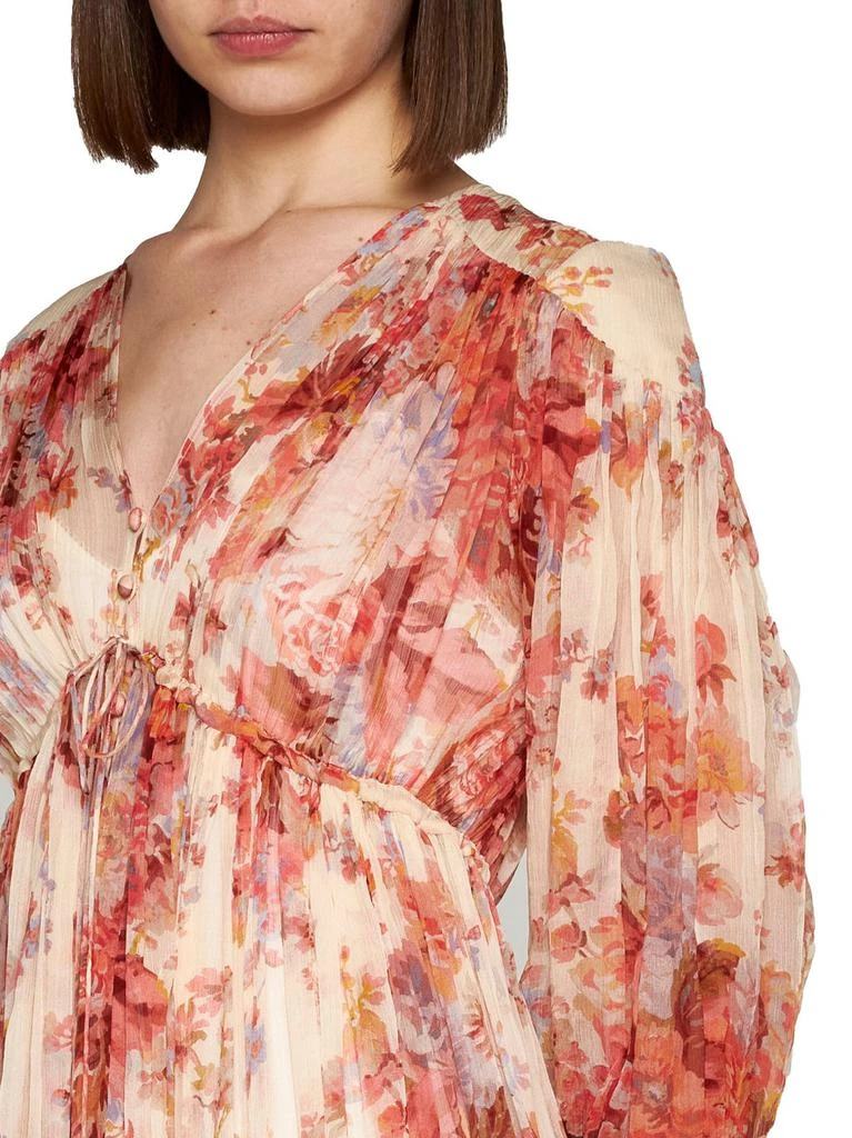 Shop Zimmermann Devi Floral Print Gathered Dress on Sale at BeyondStyle   Get Lowest price in three month Zimmermann Devi Floral Print Gathered Dress  with Limited-Time Flash Deals, Exclusive Discounts, and Special