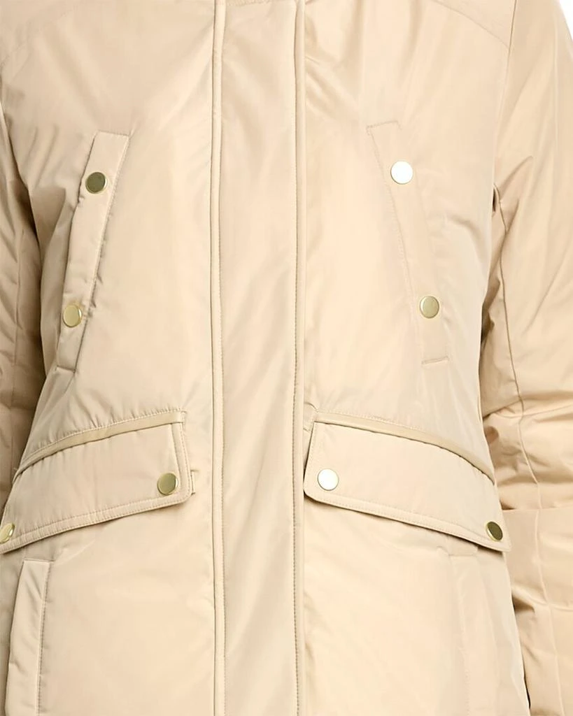 NB Series by Nicole Benisti Aurora Leather-Trim Down Coat 4