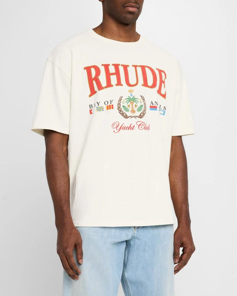 Rhude Men's Jersey Yacht Club T-Shirt 4