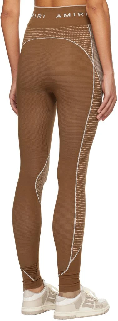 AMIRI Brown MA Seamless Leggings 3