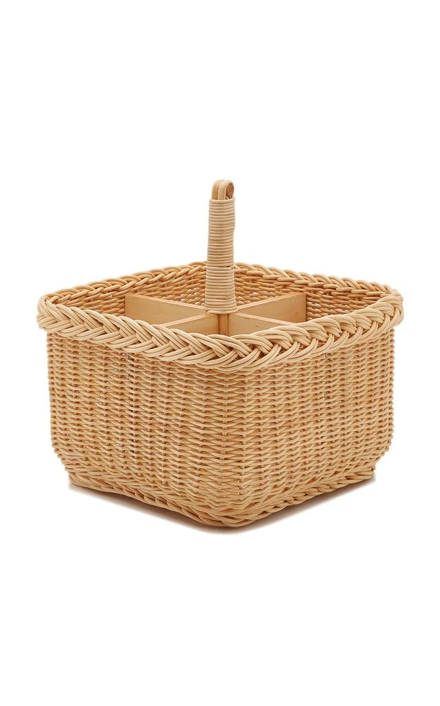 MoDA Moda Domus - Wicker Condiments Holder - Neutral - Moda Operandi
