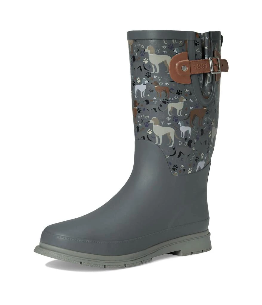 Western Chief Faux Fur Tall Rain Boot 7