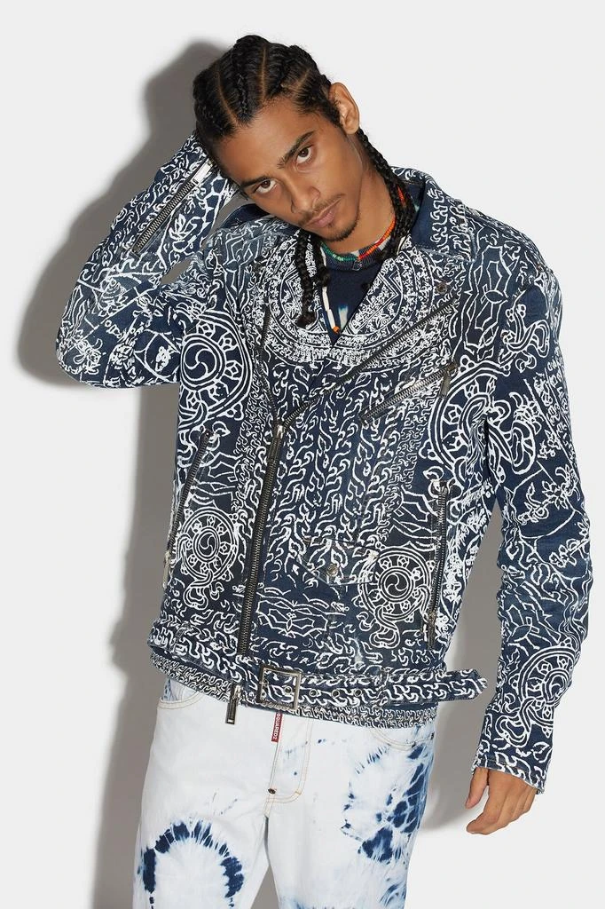 DSQUARED2 Dsquared² Fibres Biker Women
s Jacket