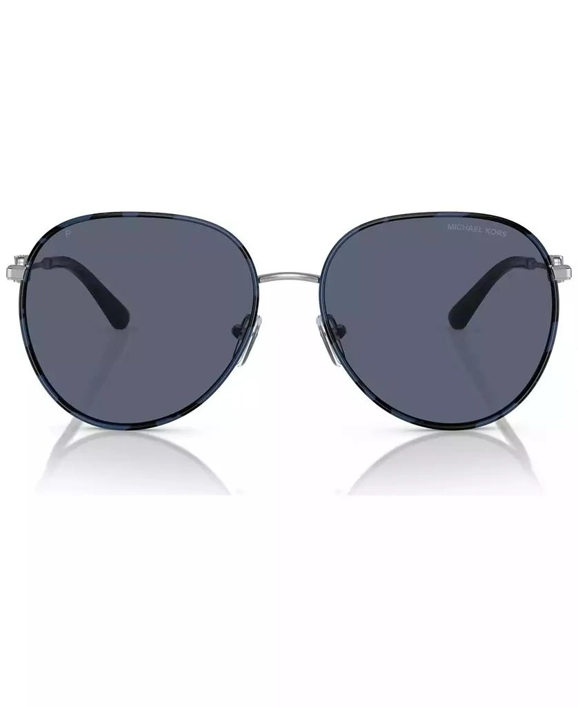 Michael Kors Women's Polarized Sunglasses, Empire Aviator 2
