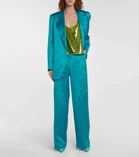 Tom Ford High-rise wide-leg pants 2