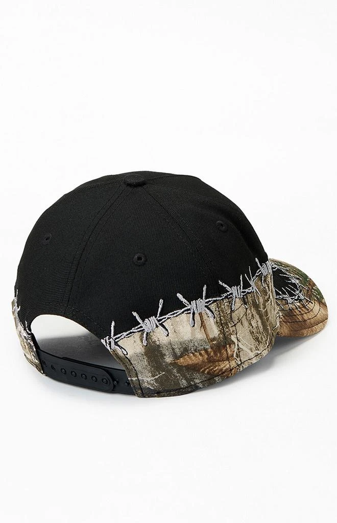 New Era San Jose Sharks Camo Barbwire 9FORTY Snapback Hat 2