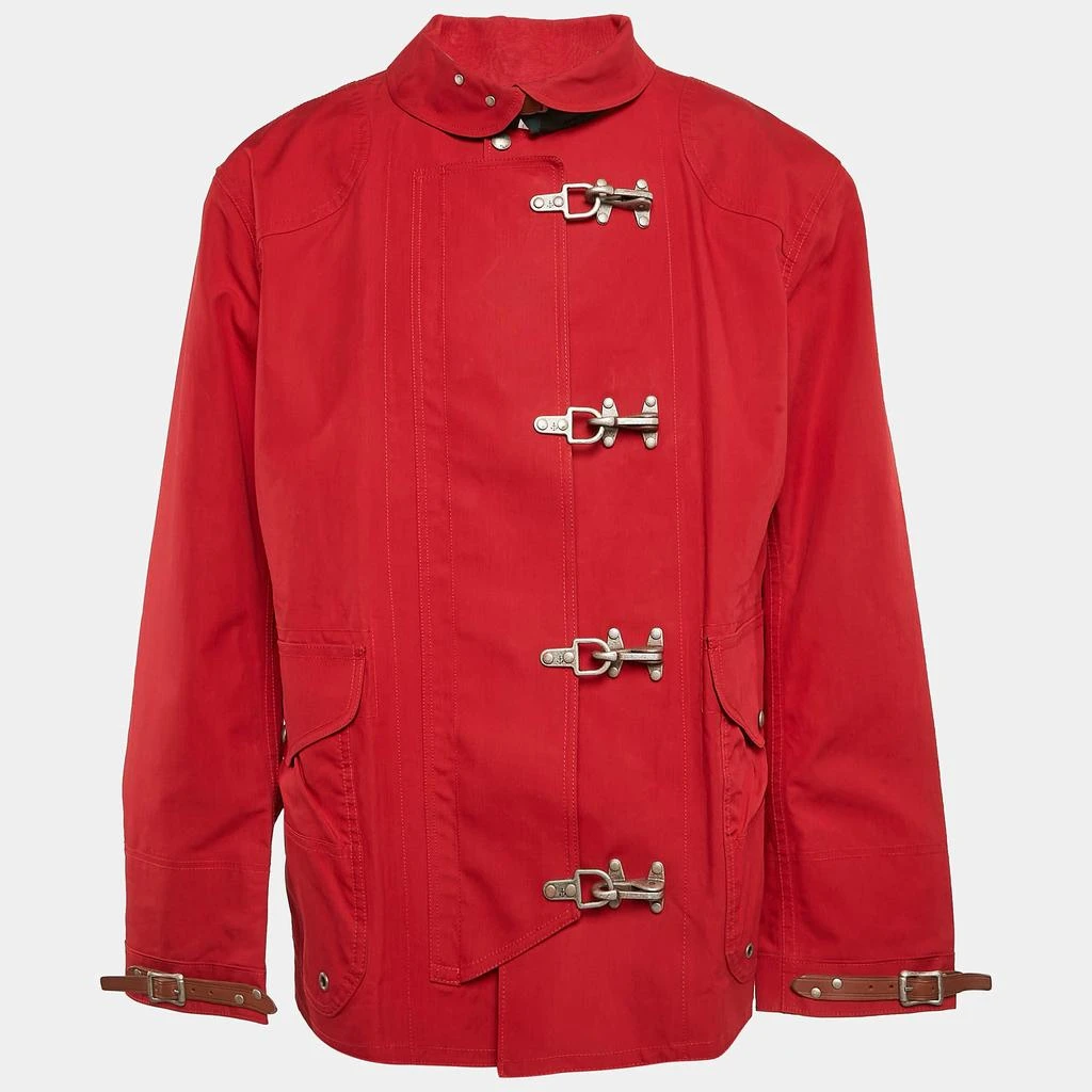 Ralph Lauren Polo Ralph Lauren Red Cotton Clasp Detail Fireman Jacket XXL 1
