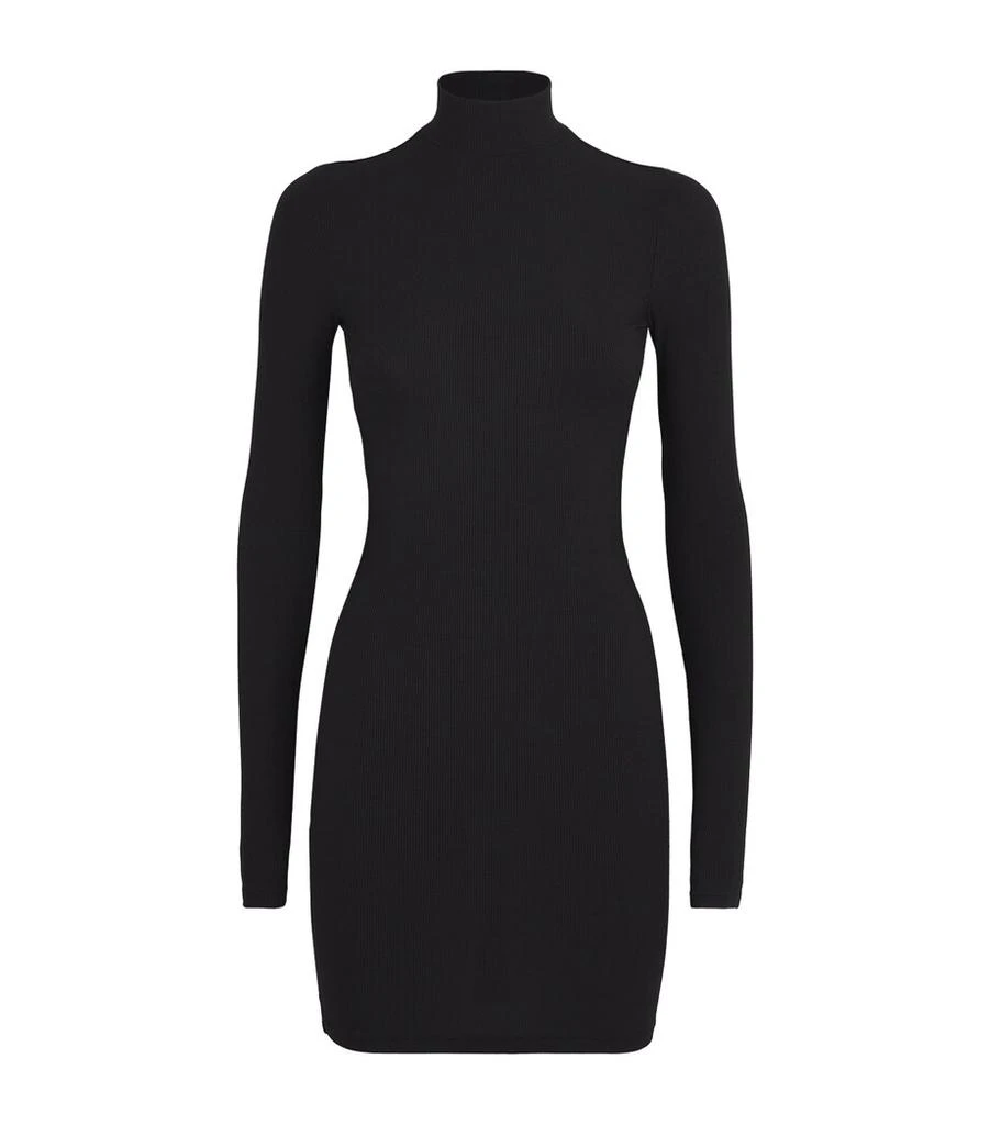 SKIMS Soft Lounge High-Neck Mini Dress 1