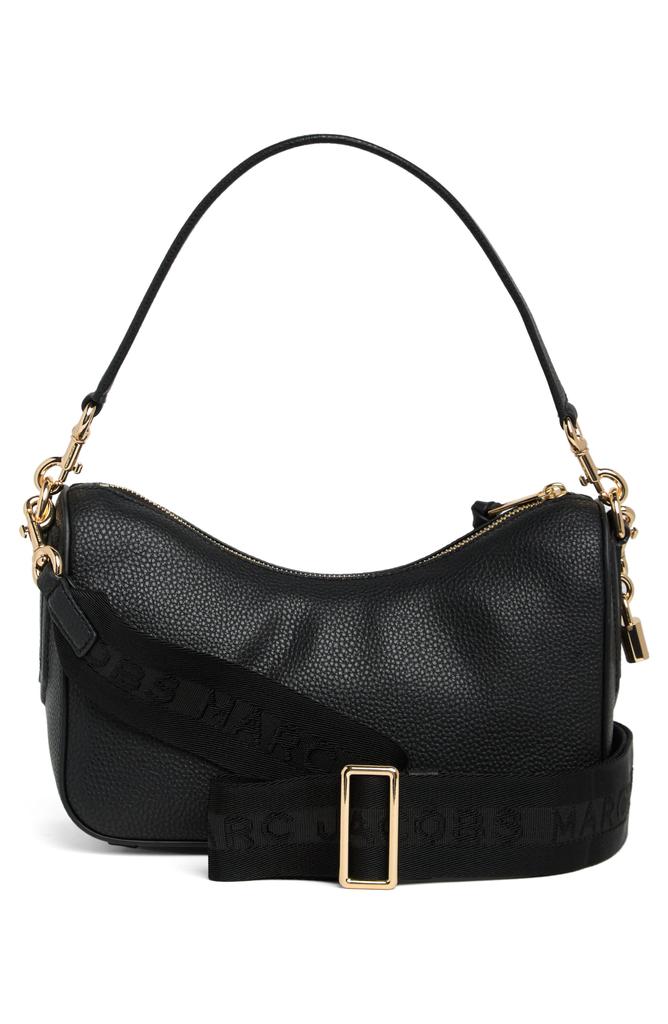 Marc Jacobs distressed studded on sale leather hobo shoulder bag