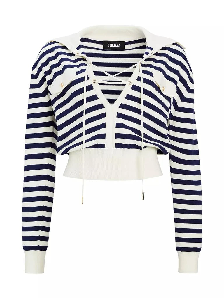 Ser.o.ya Rose Knit Top 1