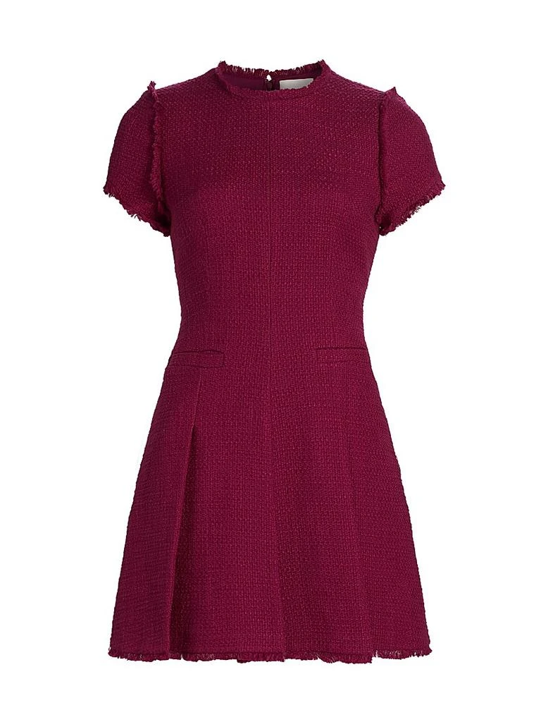 crepe dress Crepe V Neck Dress in Beige