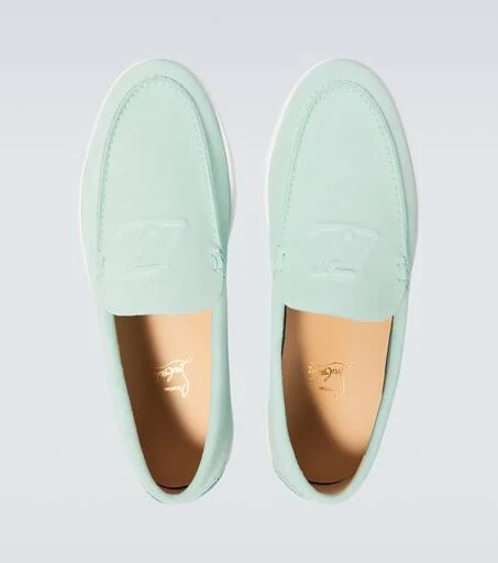 Christian Louboutin Varsiboat leather boat shoes 4
