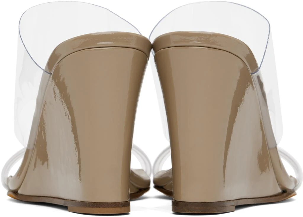 Maryam Nassir Zadeh Beige Olympia Wedge Heeled Sandals 2