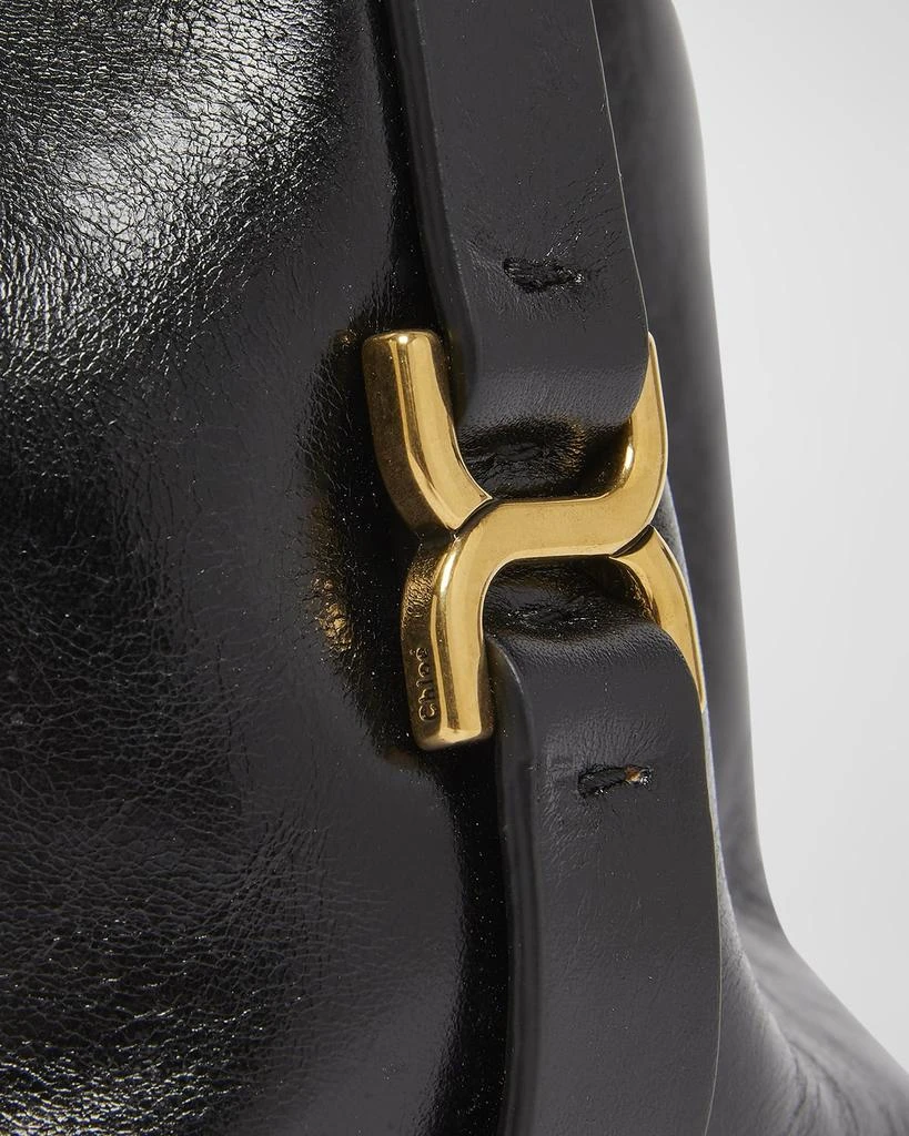 Chloé Marcie Bucket Bag in Shiny Calfskin 7