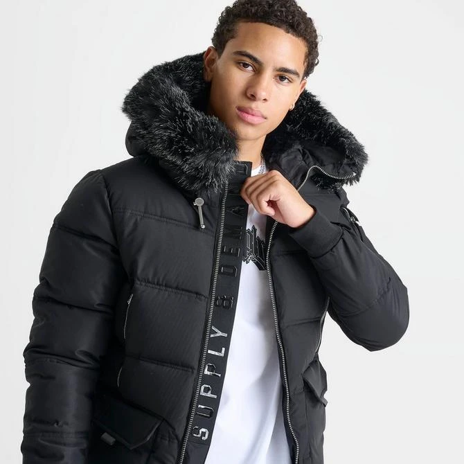 SUPPLY & DEMAND Men's Supply & Demand Moretay Longline Parka Jacket 6