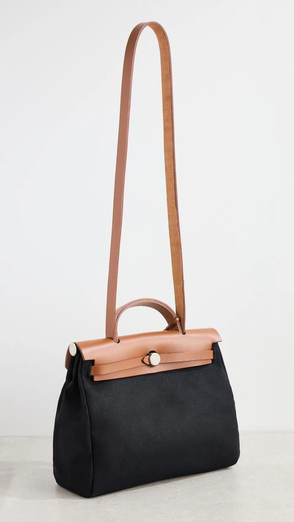 Shopbop Archive Hermes Toile Officier Herbag Shoulder Bag 3