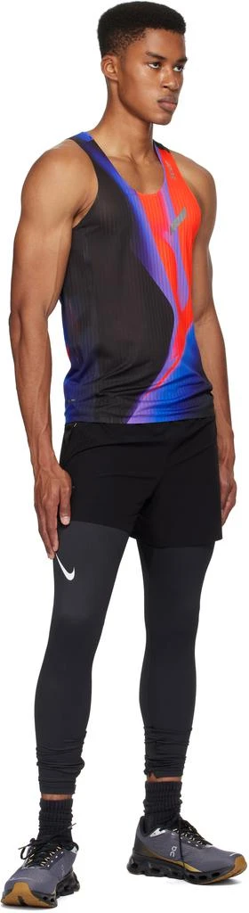 Soar Running Black & Red Race Tank Top 4