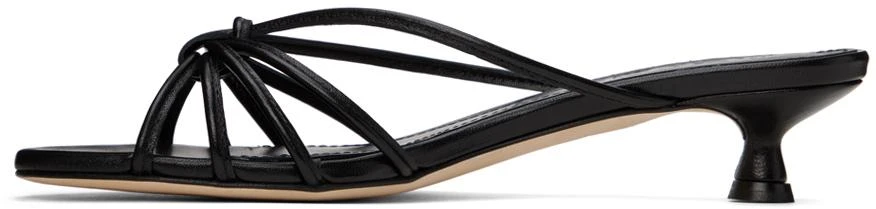 AEYDE Black Milla Heeled Sandals 3