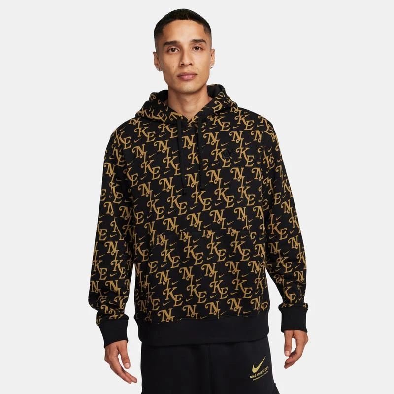 NIKE Nike NSW BB LA Monogram Club PO Hoodie - Men's 1