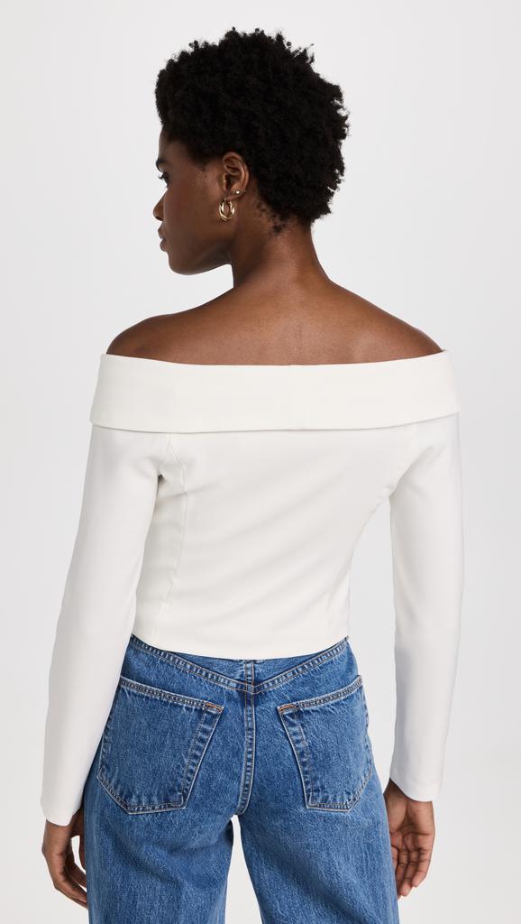Endless Rose Stretched Off Shoulder Blazer Top