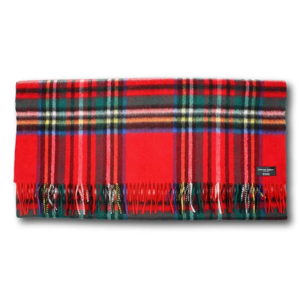 Gretna Green Gretna Green Cashmere Stole. 100% Wool - Royal Stewart