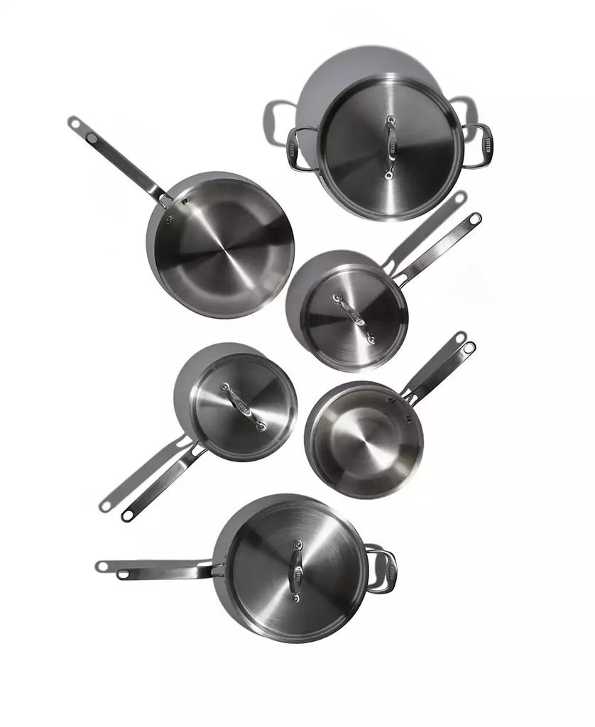 Heritage Steel X Eater 5-Ply Stainless Steel 10-Piece Cookware Set 2