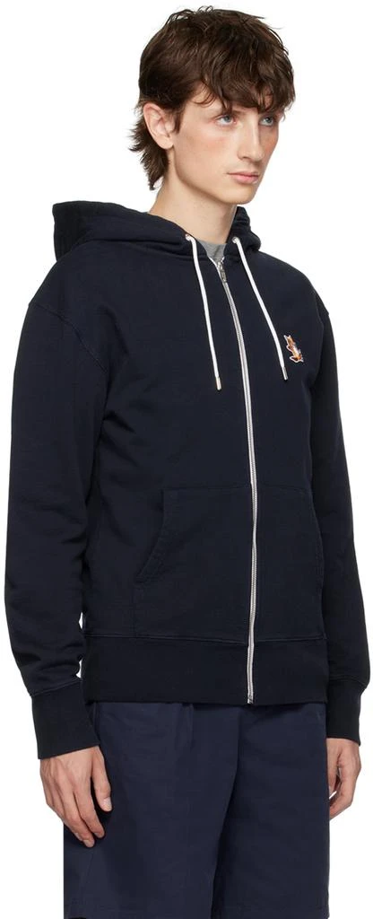 Maison Kitsune Navy Chillax Fox Hoodie 2
