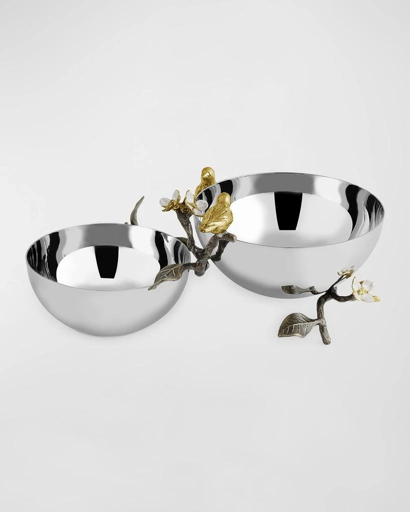 Michael Aram Lovebirds Double Dish 4