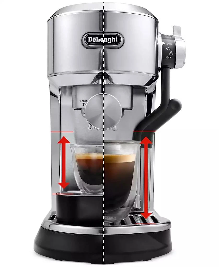De'Longhi Dedica Maestro Plus Espresso Machine with Automatic Steam Wand 4