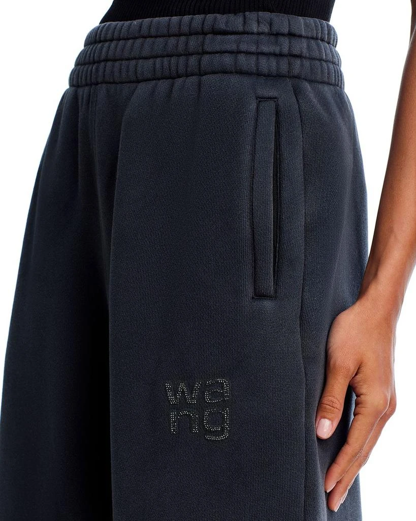 Alexander Wang Embellished Logo Sweatpants 6
