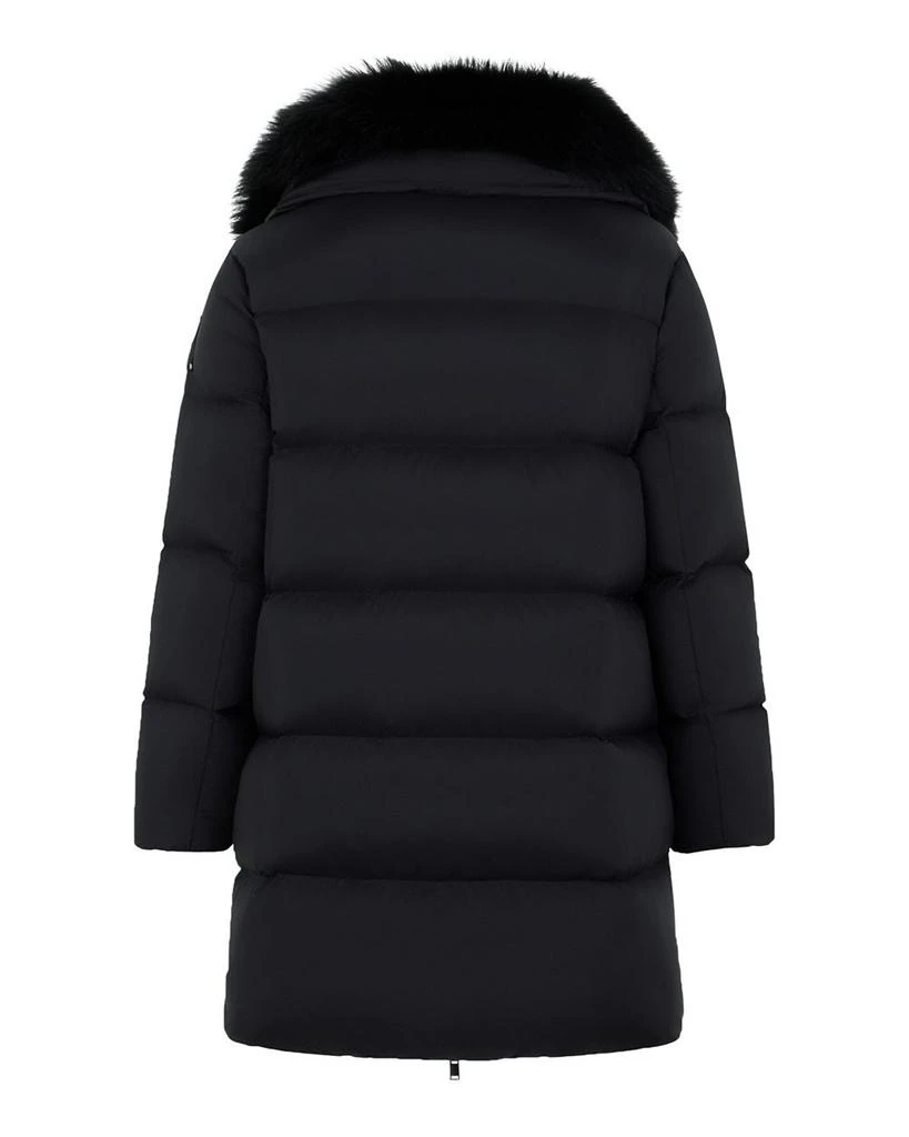 Moose Knuckles Belle Dune Shearling Trim Down Coat 7